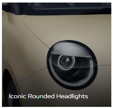 iconic rounded headlights lumin
